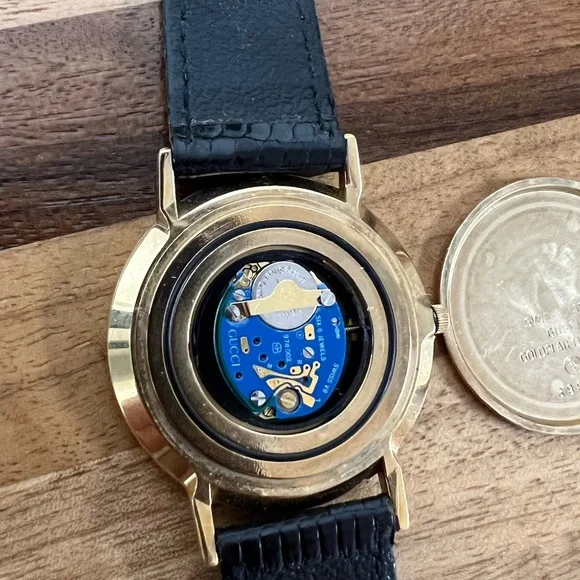 Gucci unisex watch gold plated - Picture 13 of 13